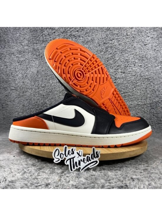 Air Jordan 1 Mule Golf \'Shattered Backboard\' Size 11 Men Starfish FJ1214-800